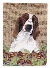 Load image into Gallery viewer, Welsh Springer Spaniel Flag Canvas House Size