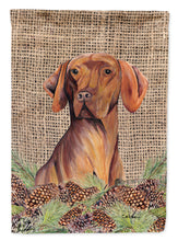Load image into Gallery viewer, Vizsla Flag Canvas House Size