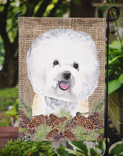 Load image into Gallery viewer, Bichon Frise Garden Flag – Decorative Outdoor Yard Flag