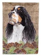 Load image into Gallery viewer, Springer Spaniel Garden Flag – Decorative Outdoor Yard Flag