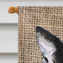 Load image into Gallery viewer, Boston Terrier Flag Canvas House Size