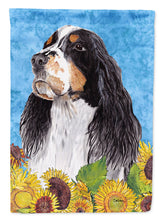 Load image into Gallery viewer, Springer Spaniel Flag Canvas House Size