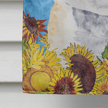 Load image into Gallery viewer, Bichon Frise Flag Canvas House Size