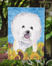 Load image into Gallery viewer, Bichon Frise Garden Flag – Decorative Outdoor Yard Flag