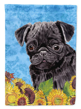 Load image into Gallery viewer, Pug Flag Canvas House Size