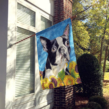 Load image into Gallery viewer, Boston Terrier Flag Canvas House Size