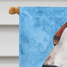 Load image into Gallery viewer, Basset Hound Flag Canvas House Size