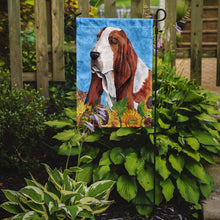Load image into Gallery viewer, Basset Hound Garden Flag – Decorative Outdoor Yard Flag