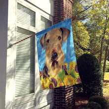 Load image into Gallery viewer, Airedale Flag Canvas House Size