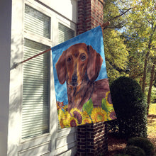 Load image into Gallery viewer, Dachshund Flag Canvas House Size