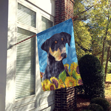 Load image into Gallery viewer, Doberman Flag Canvas House Size
