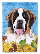 Load image into Gallery viewer, Saint Bernard Garden Flag – Decorative Outdoor Yard Flag