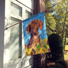 Load image into Gallery viewer, Vizsla Flag Canvas House Size