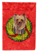 Load image into Gallery viewer, Yorkie Garden Flag – Decorative Outdoor Yard Flag