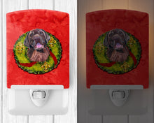 Load image into Gallery viewer, Labrador Christmas Wreath Ceramic Night Light SC9107CNL