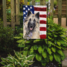 Load image into Gallery viewer, USA American Flag with Belgian Tervuren Garden Flag – Decorative Outdoor Yard Flag