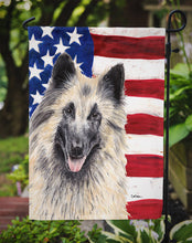Load image into Gallery viewer, USA American Flag with Belgian Tervuren Garden Flag – Decorative Outdoor Yard Flag