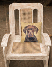 Load image into Gallery viewer, German Shorthaired Pointer Decorative   Canvas Fabric Pillow