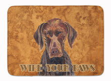 Load image into Gallery viewer, German Shorthaired Pointer Wipe your Paws Machine Washable Memory Foam Mat SC9117RUG
