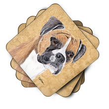 Load image into Gallery viewer, Boxer Coasters - Set of 4 Lightweight Foam, Absorbent Drink Coasters