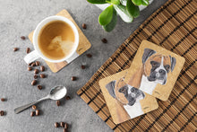 Load image into Gallery viewer, Boxer Coasters - Set of 4 Lightweight Foam, Absorbent Drink Coasters