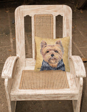 Load image into Gallery viewer, Yorkie Decorative   Canvas Fabric Pillow