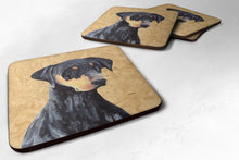 Load image into Gallery viewer, Doberman Coasters - Set of 4 Lightweight Foam, Absorbent Drink Coasters