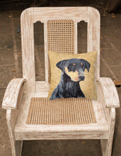 Load image into Gallery viewer, Doberman Decorative   Canvas Fabric Pillow