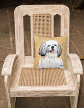 Load image into Gallery viewer, Shih Tzu Decorative   Canvas Fabric Pillow
