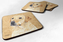 Load image into Gallery viewer, Labrador Coasters - Set of 4 Lightweight Foam, Absorbent Drink Coasters