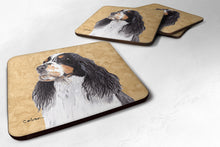 Load image into Gallery viewer, Springer Spaniel Coasters - Set of 4 Lightweight Foam, Absorbent Drink Coasters
