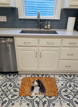 Load image into Gallery viewer, Springer Spaniel Wipe your Paws Machine Washable Memory Foam Mat SC9134RUG