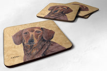 Load image into Gallery viewer, Dachshund Coasters - Set of 4 Lightweight Foam, Absorbent Drink Coasters