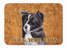 Load image into Gallery viewer, Border Collie Wipe your Paws Machine Washable Memory Foam Mat SC9138RUG
