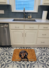 Load image into Gallery viewer, Dachshund Wipe your Paws Machine Washable Memory Foam Mat SC9139RUG