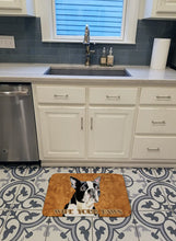 Load image into Gallery viewer, Boston Terrier Wipe your Paws Machine Washable Memory Foam Mat SC9140RUG