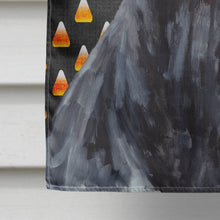 Load image into Gallery viewer, Doberman Natural Ears Candy Corn Halloween Portrait Flag Canvas House Size
