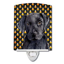 Load image into Gallery viewer, Labrador Candy Corn Halloween Portrait Ceramic Night Light SC9175CNL