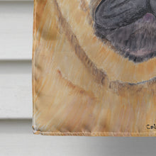 Load image into Gallery viewer, Pug Candy Corn Halloween Portrait Flag Canvas House Size