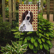 Load image into Gallery viewer, Welsh Springer Spaniel Fall Leaves Portrait Garden Flag – Decorative Outdoor Yard Flag