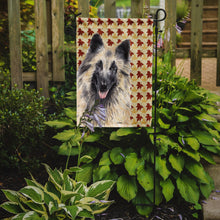 Load image into Gallery viewer, Belgian Tervuren Fall Leaves Portrait Garden Flag – Decorative Outdoor Yard Flag