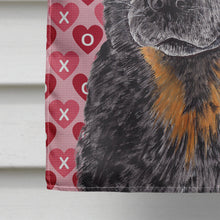 Load image into Gallery viewer, Australian Cattle Dog Hearts Love and Valentine's Day  Flag Canvas House Size