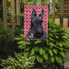 Load image into Gallery viewer, Scottish Terrier Hearts Love Valentine's Day Portrait Flag Garden