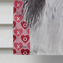 Load image into Gallery viewer, Springer Spaniel Hearts Love and Valentine's Day  Flag Canvas House Size