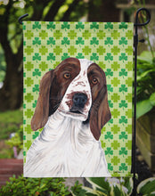 Load image into Gallery viewer, Welsh Springer Spaniel St. Patrick's Day Shamrock Flag Garden