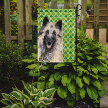 Load image into Gallery viewer, Belgian Tervuren St. Patrick's Day Shamrock Portrait Garden Flag – Decorative Outdoor Yard Flag