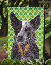 Load image into Gallery viewer, Australian Cattle Dog St. Patrick's Day Shamrock Garden Flag – Decorative Outdoor Yard Flag