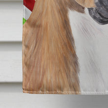 Load image into Gallery viewer, Boxer Candy Cane Holiday Christmas Flag Canvas House Size