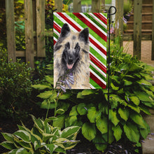 Load image into Gallery viewer, Belgian Tervuren Candy Cane Holiday Christmas Garden Flag – Decorative Outdoor Yard Flag