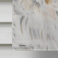 Load image into Gallery viewer, Westie Winter Snowflakes Holiday Flag Canvas House Size